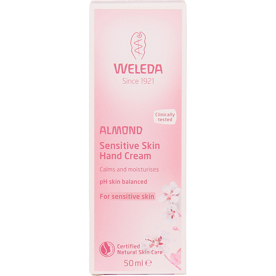 Weleda Almond Sensitive Hand Cream 50 Ml Blush No