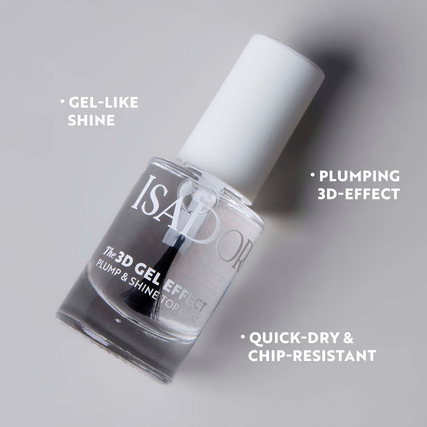 The 3D Gel Effect Plump & Shine Top Coat