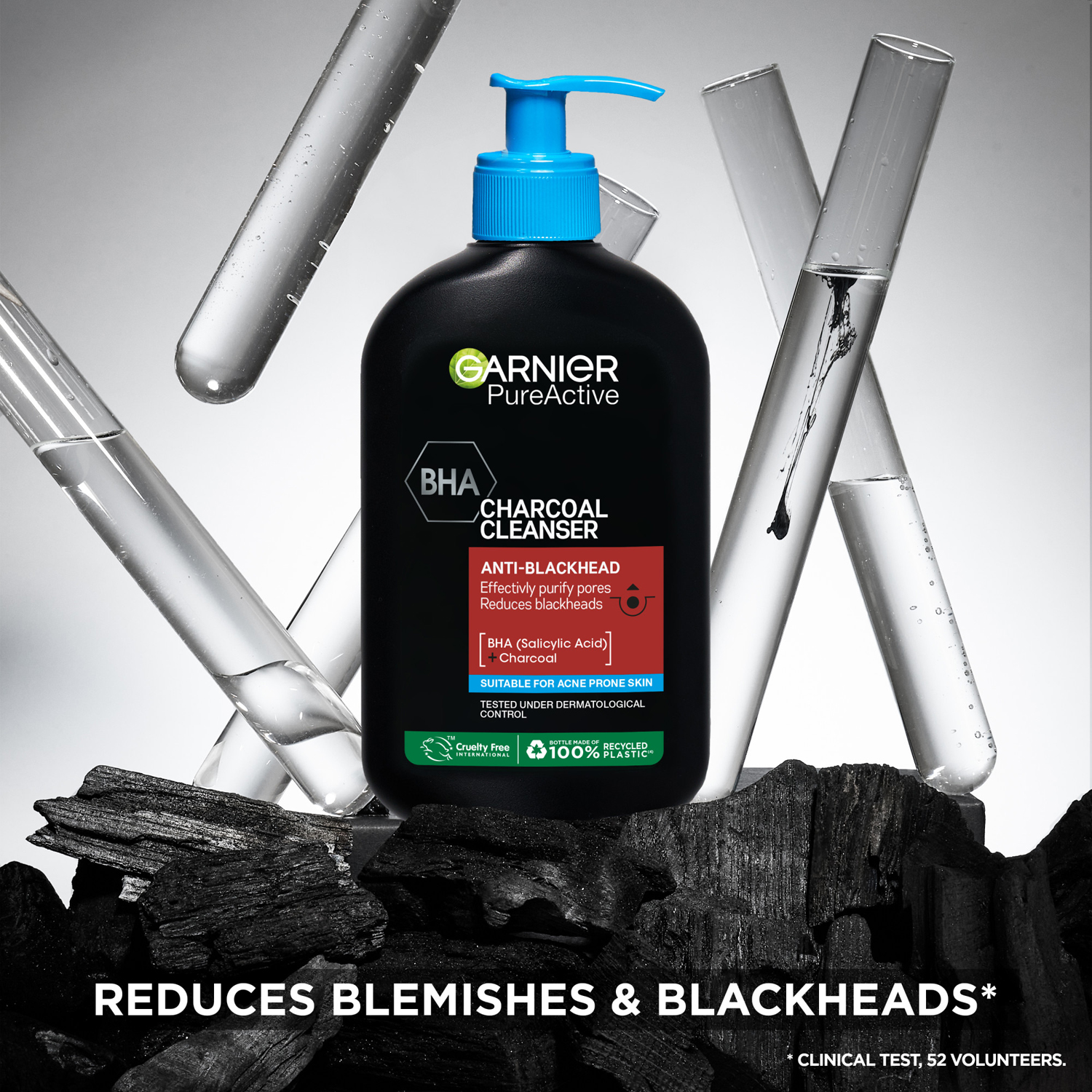 SkinActive PureActive Charcoal Cleanser