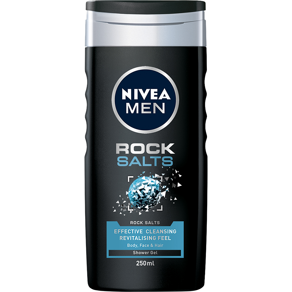 Bilde av Nivea Men Shower Rock Salts 250 Ml