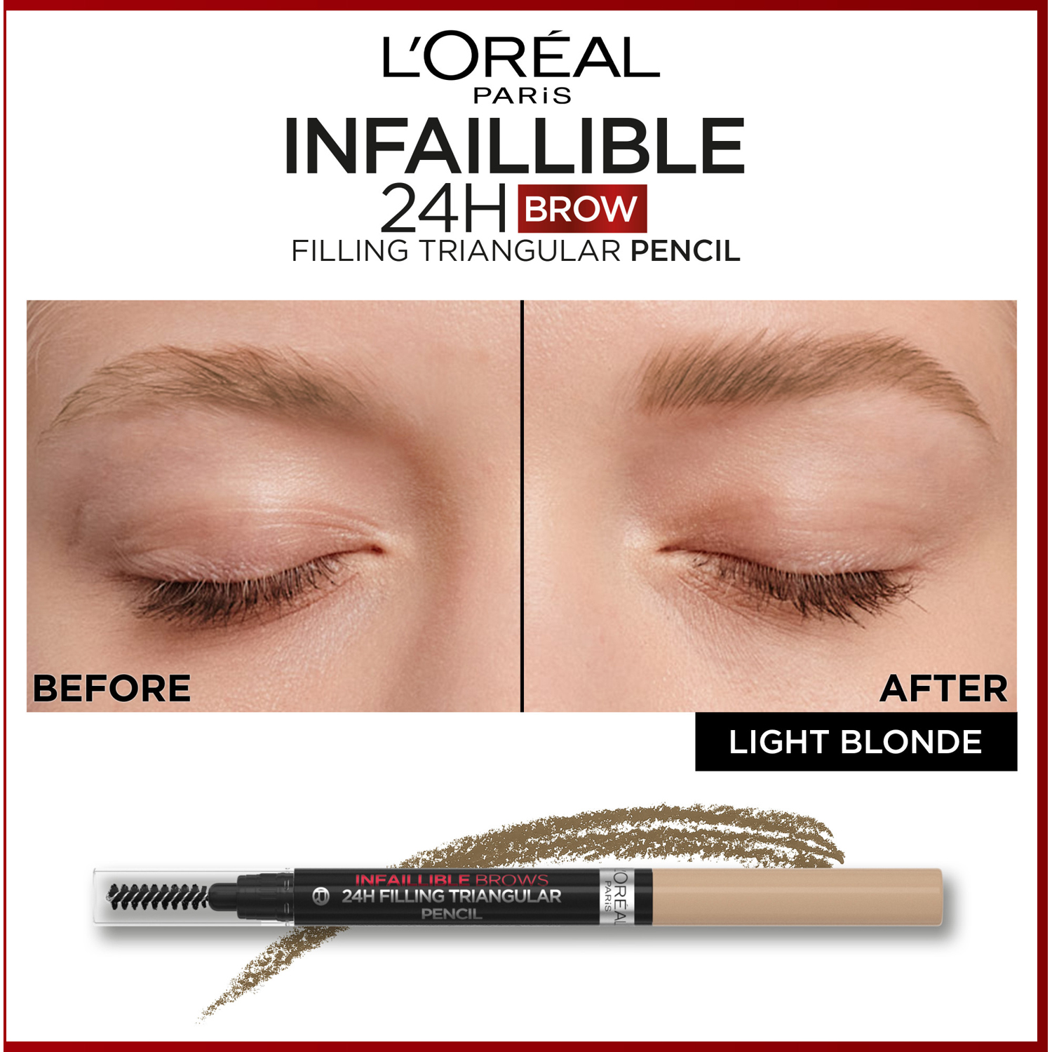 Infaillible Brows 24H Filling Triangular Pencil