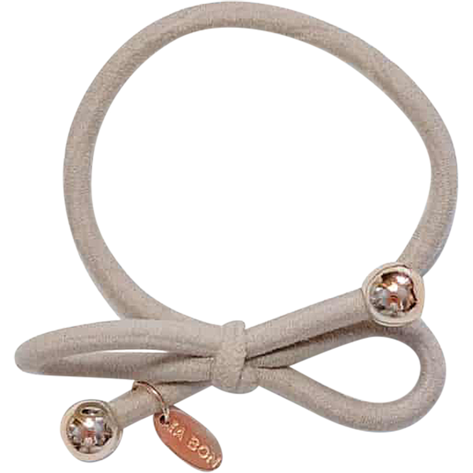 Hair Tie Gold Bead