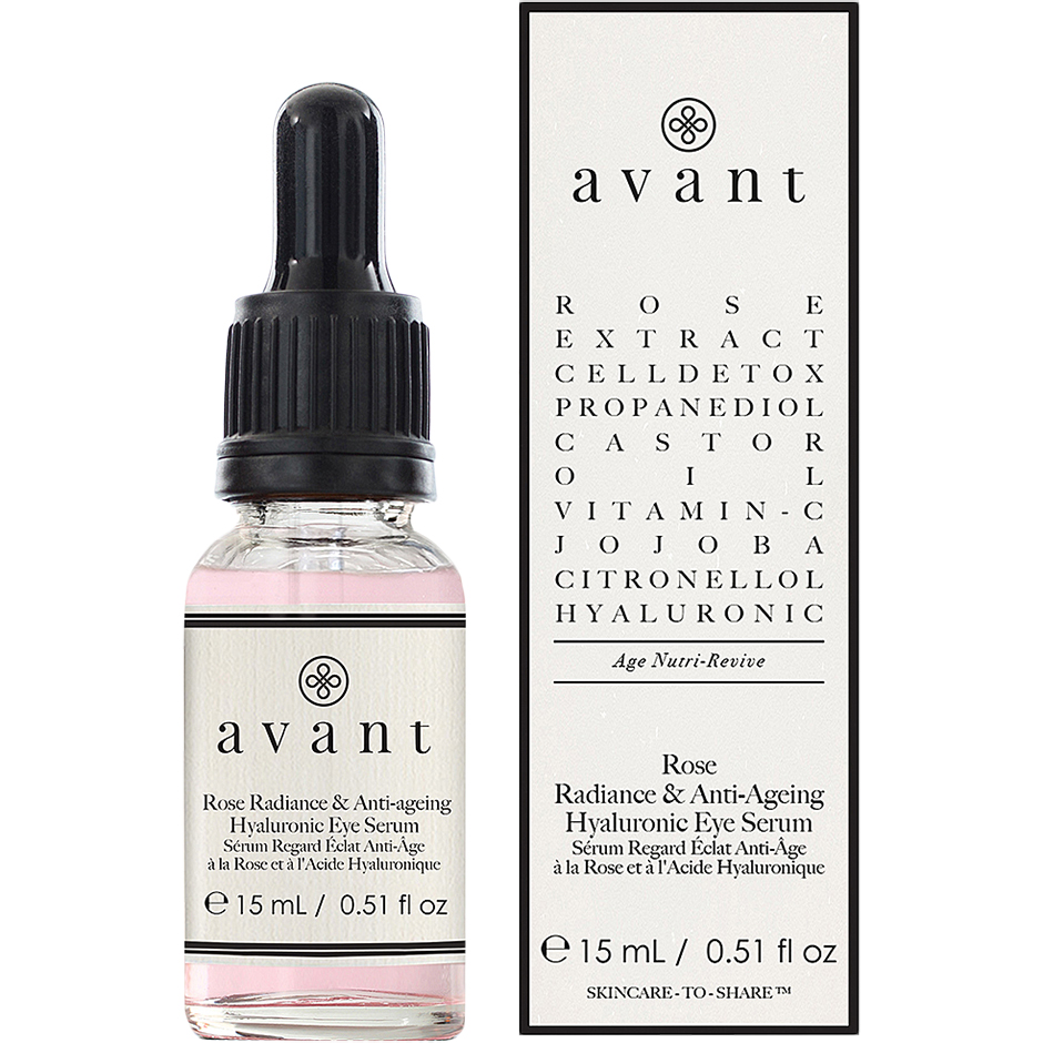 Rose Radiance & Anti-ageing Hyaluronic Eye Serum