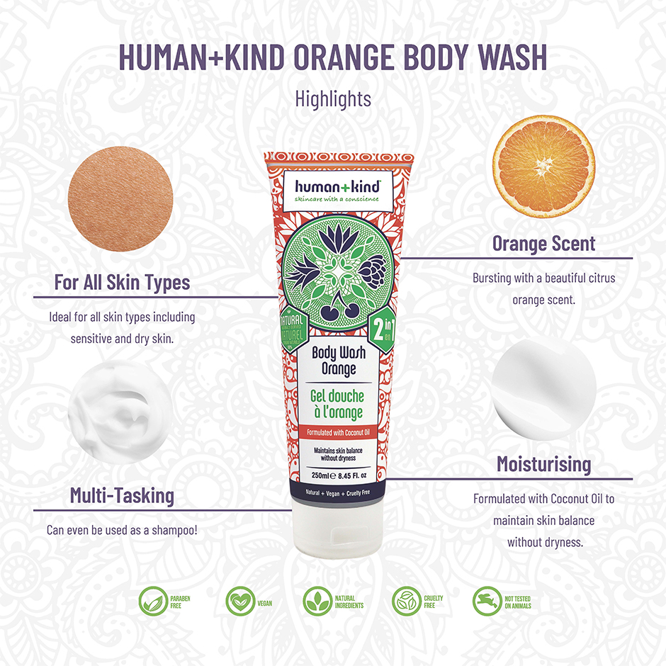 Body Wash Orange