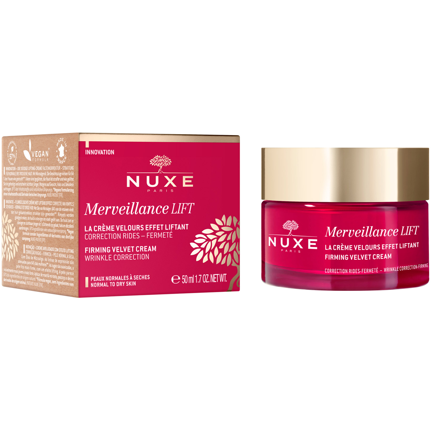 Merveillance LIFT Firming Velvet Cream Wrinkle Correction