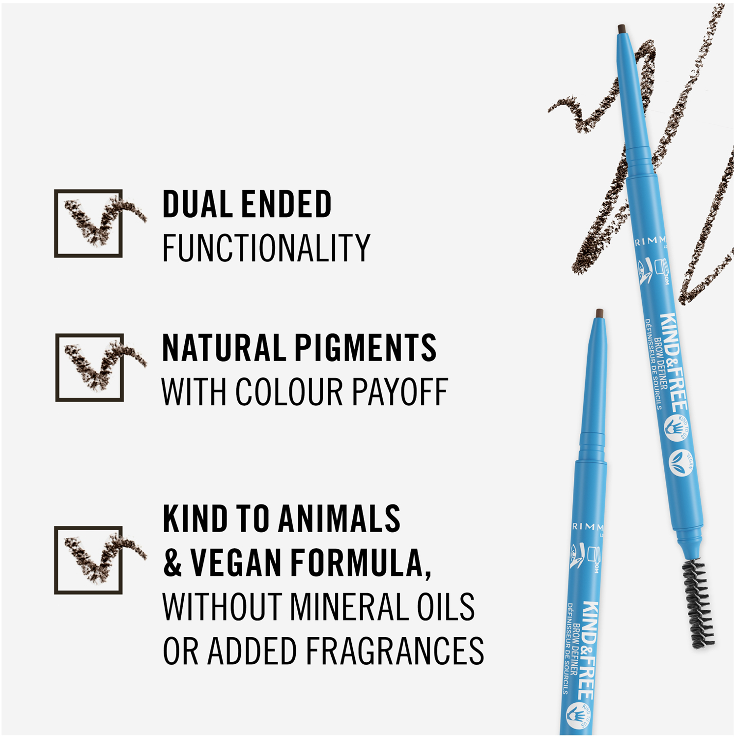 Kind & Free Eyebrow Pencil