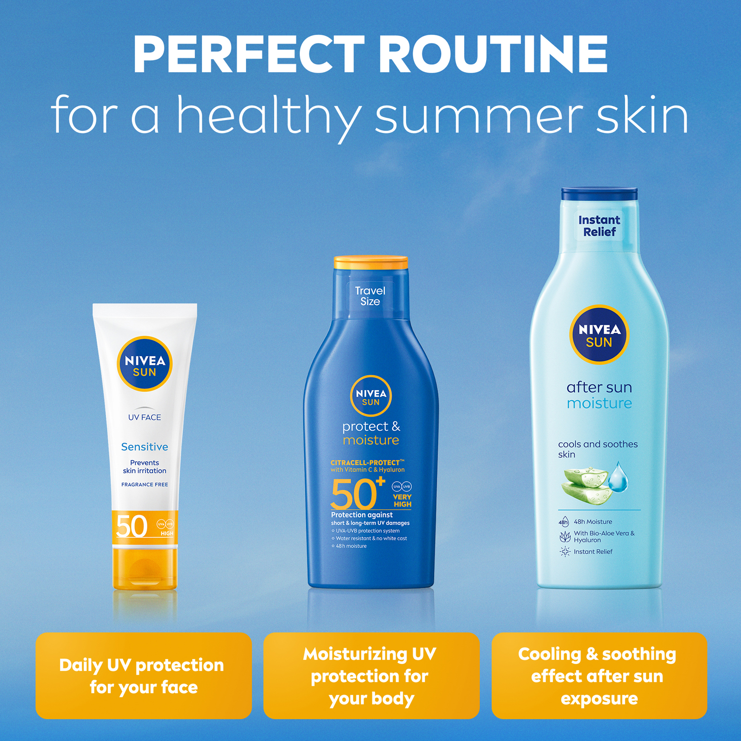 Sun Protect & Moisture Lotion SPF50+