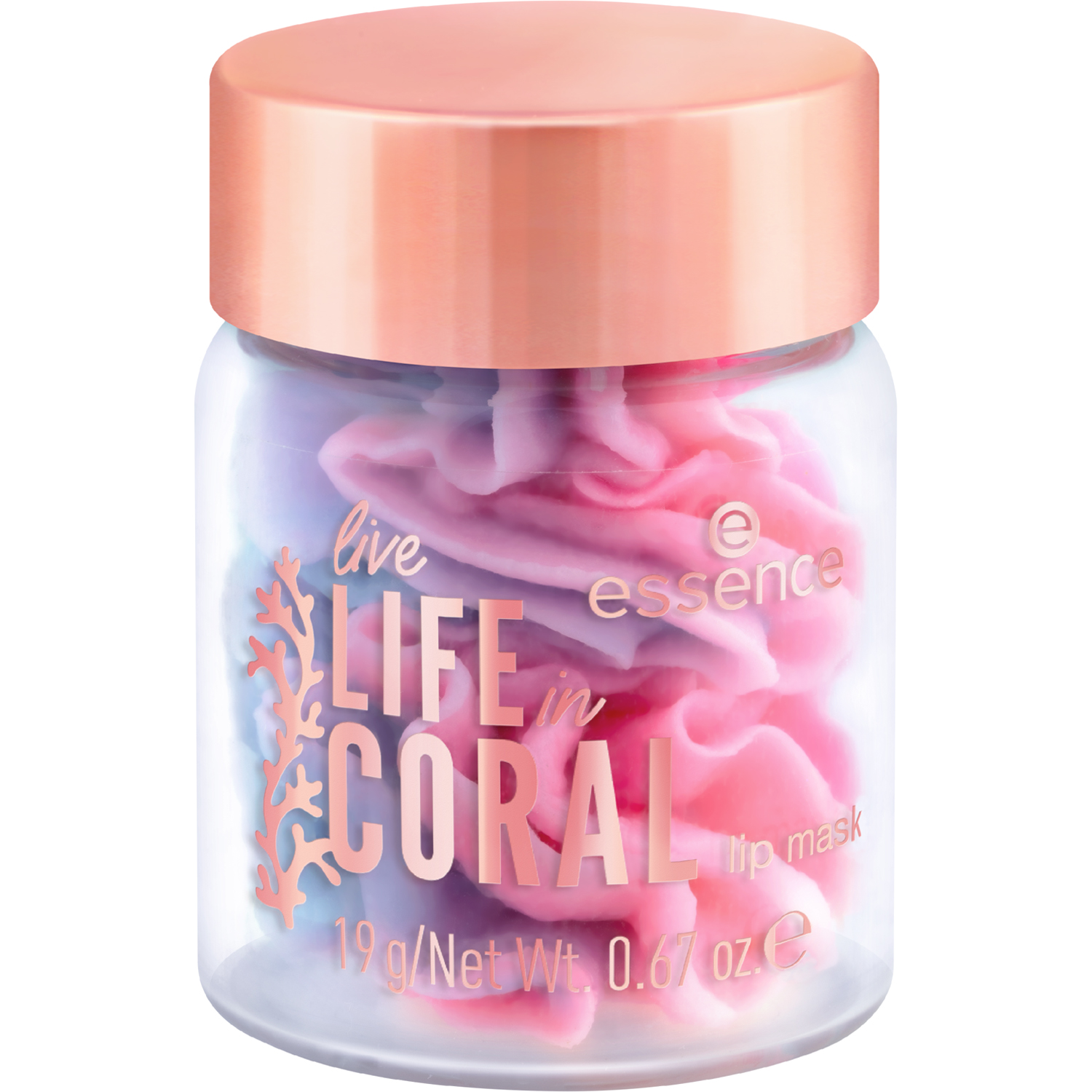 Live LIFE In CORAL Lip Mask