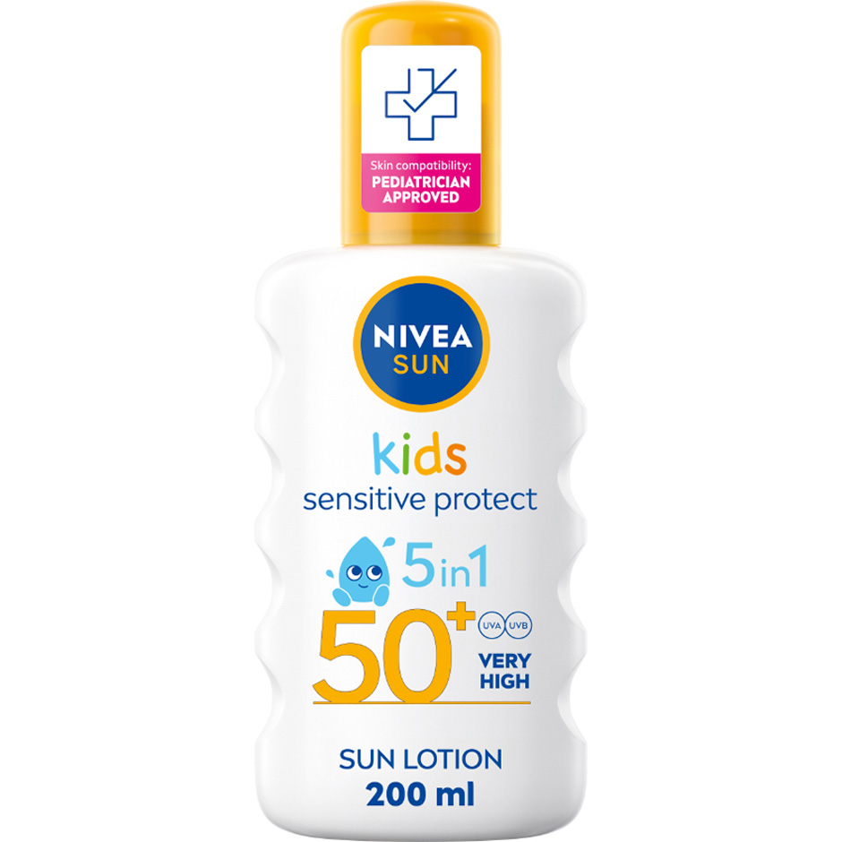Bilde av Nivea Sun Kids Protect & Sensitive Spray Spf50+ - 200 Ml