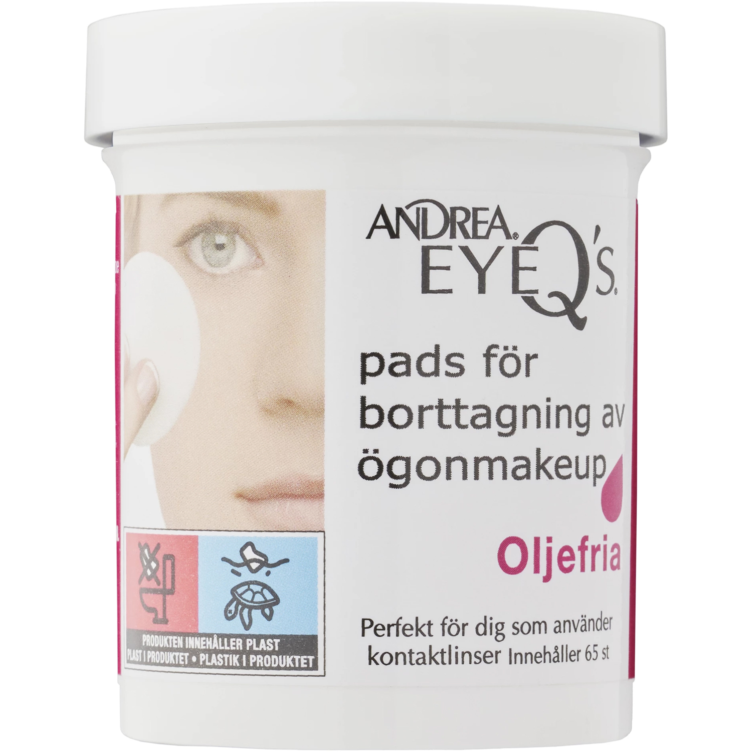 Eye Q Makeup Remover Pads Oil-Free