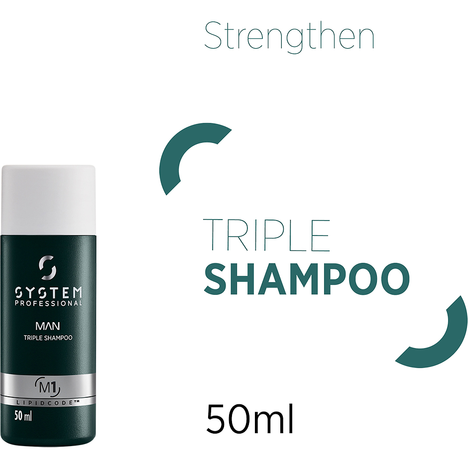 Man Triple Shampoo