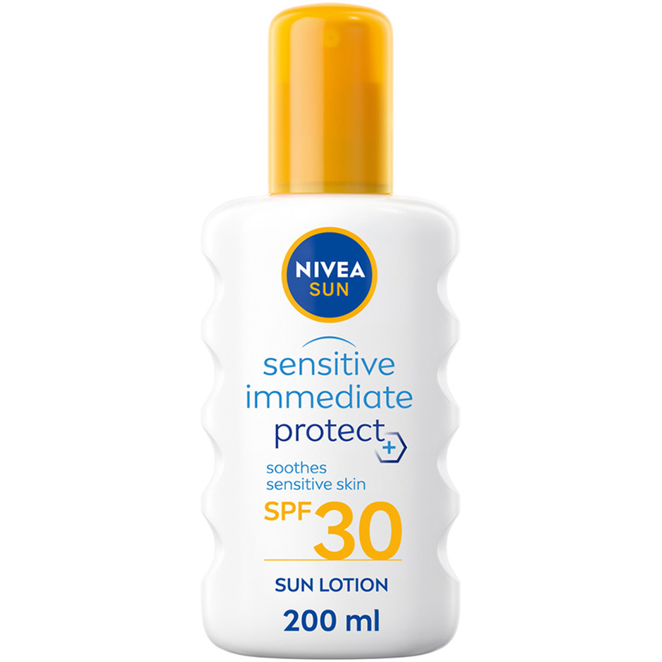 Bilde av Nivea Sensitive Immediate Protect Soothing Sun Spray Spf 30 200 Ml