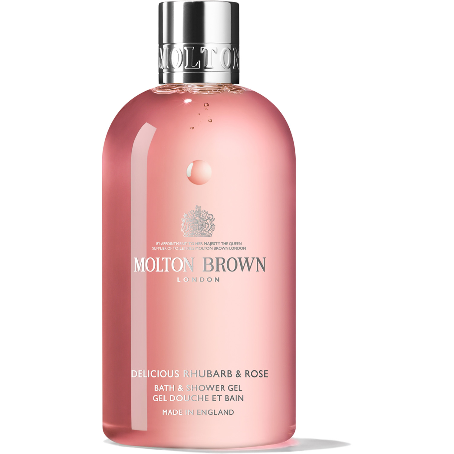 Delicious Rhubarb & Rose Bath & Shower Gel 300 ml