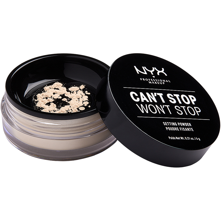 Bilde av Nyx Professional Makeup Can't Stop Won't Stop Setting Powder Light - 6 G