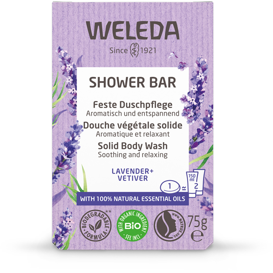 Bilde av Weleda Shower Bar Lavender - 75 G