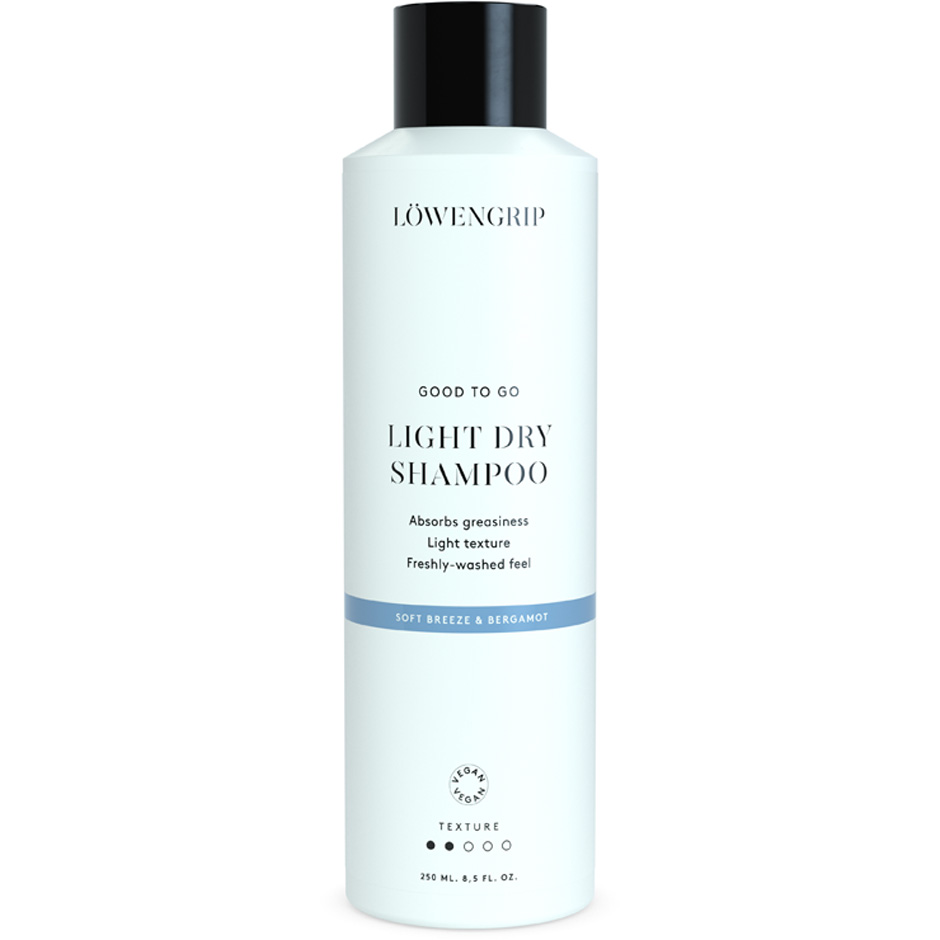 Bilde av Löwengrip Good To Go Dry Light Shampoo Soft Breeze & Bergamot - 250 Ml