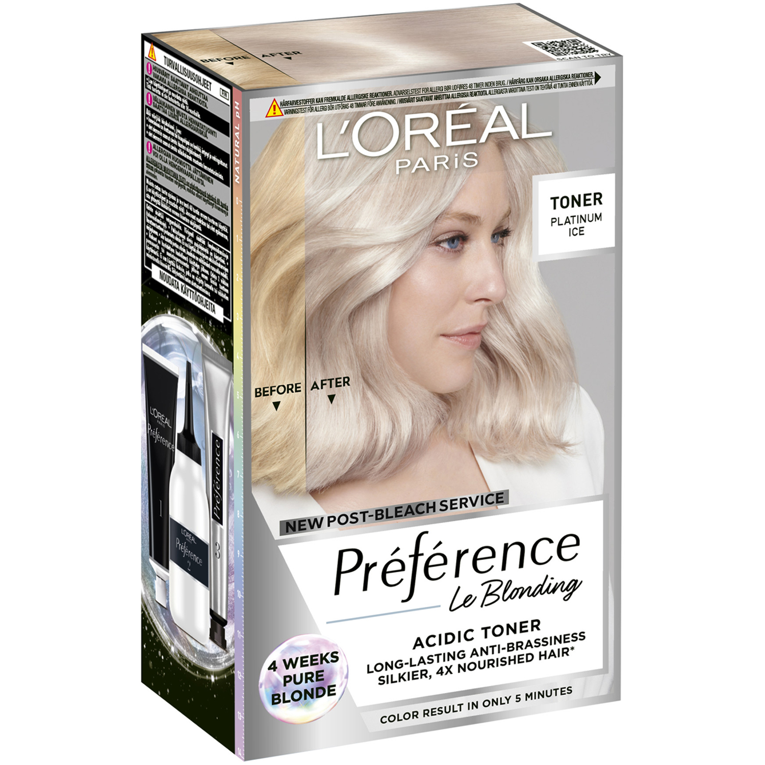 Préférence Le Blonding Toner Platinum Ice