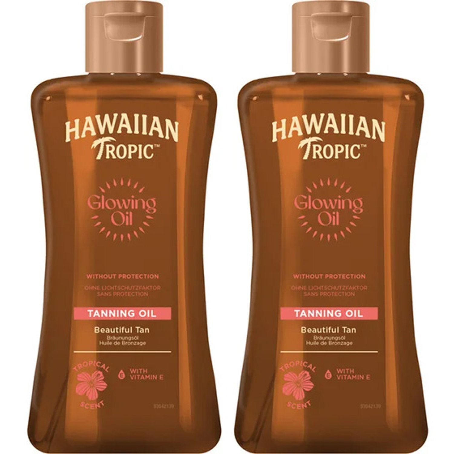 Bilde av Hawaiian Tropic Tropical Tanning Oil Duo 2x 200 Ml