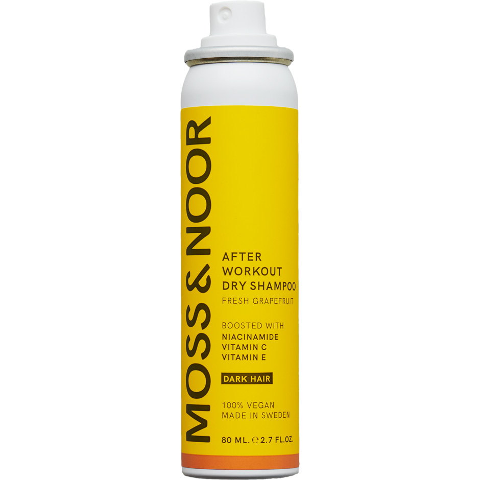 Bilde av Moss & Noor After Workout Dry Shampoo Dark Hair Pocket Size - 80 Ml