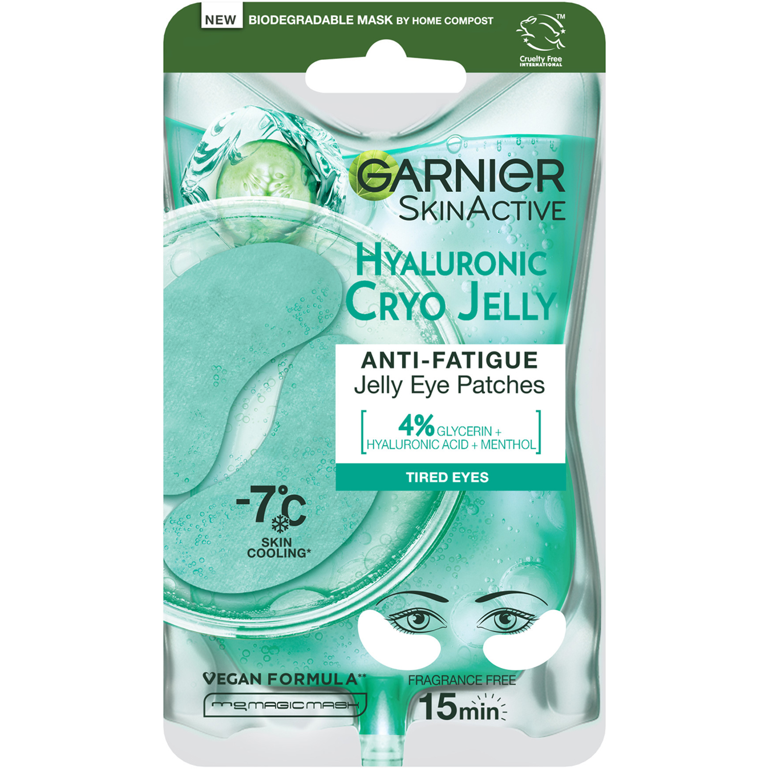 SkinActive Hyalyuronic Cryo Jelly Sheet Mask Eyes