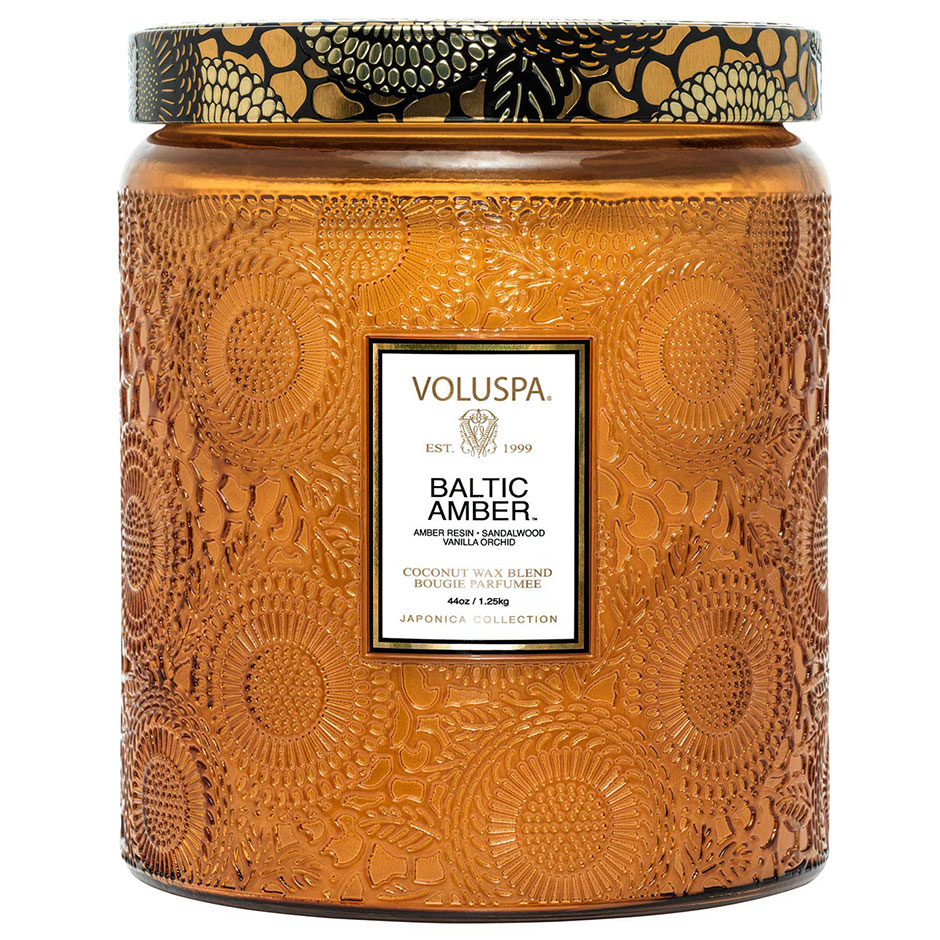 Bilde av Voluspa Luxe Jar Candle Baltic Amber 140h - 1250 G