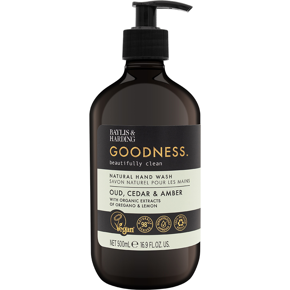 Goodness Oud, Cedar & Amber Hand Wash