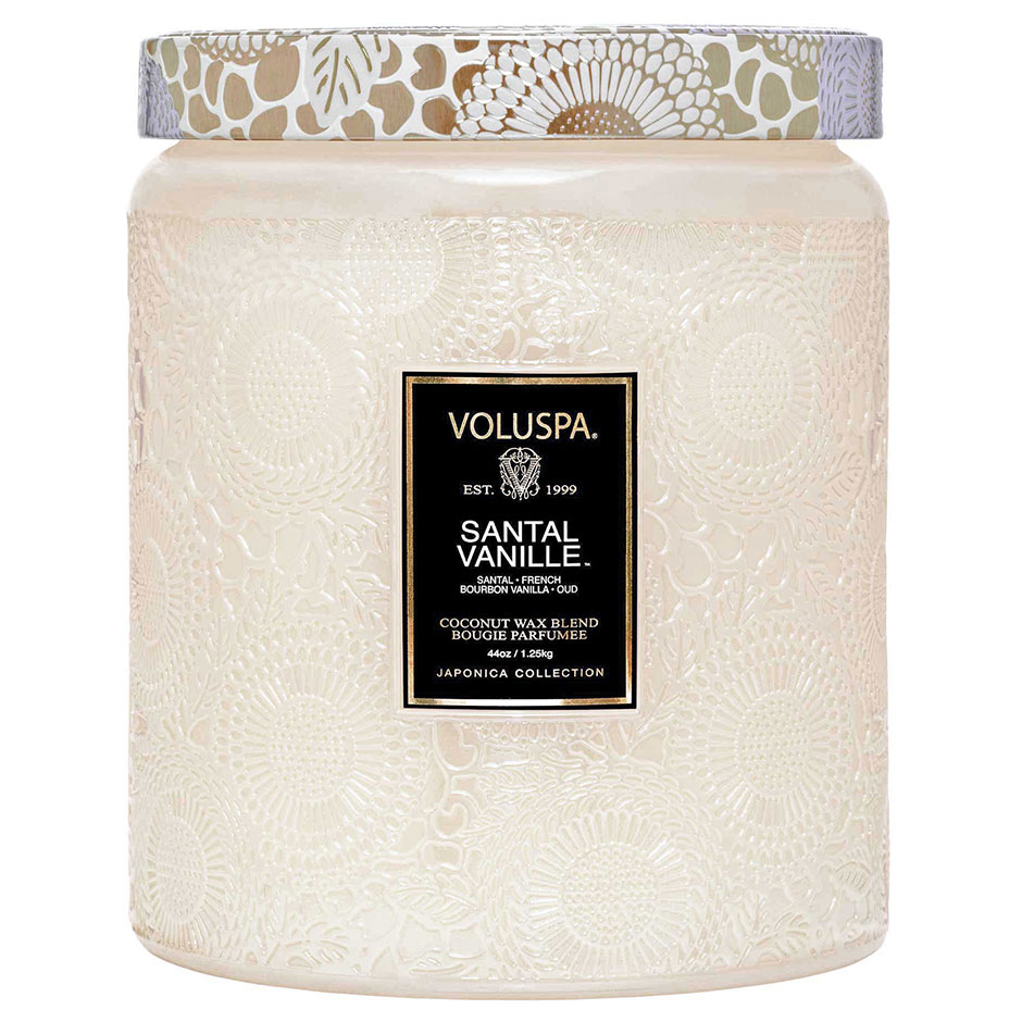 Bilde av Voluspa Luxe Jar Candle Santal Vanille 140h - 1250 G