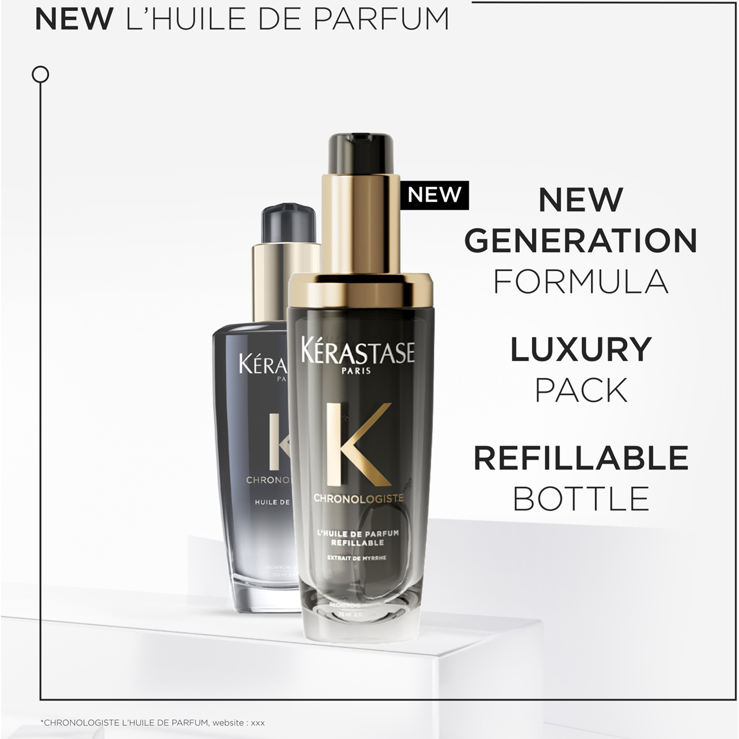 Chronologiste L'Huile De Parfum Refillable Hair Oil