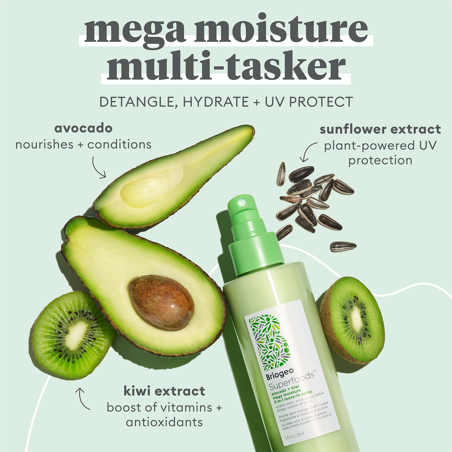 Superfoods Avocado + Kiwi Mega Moisture