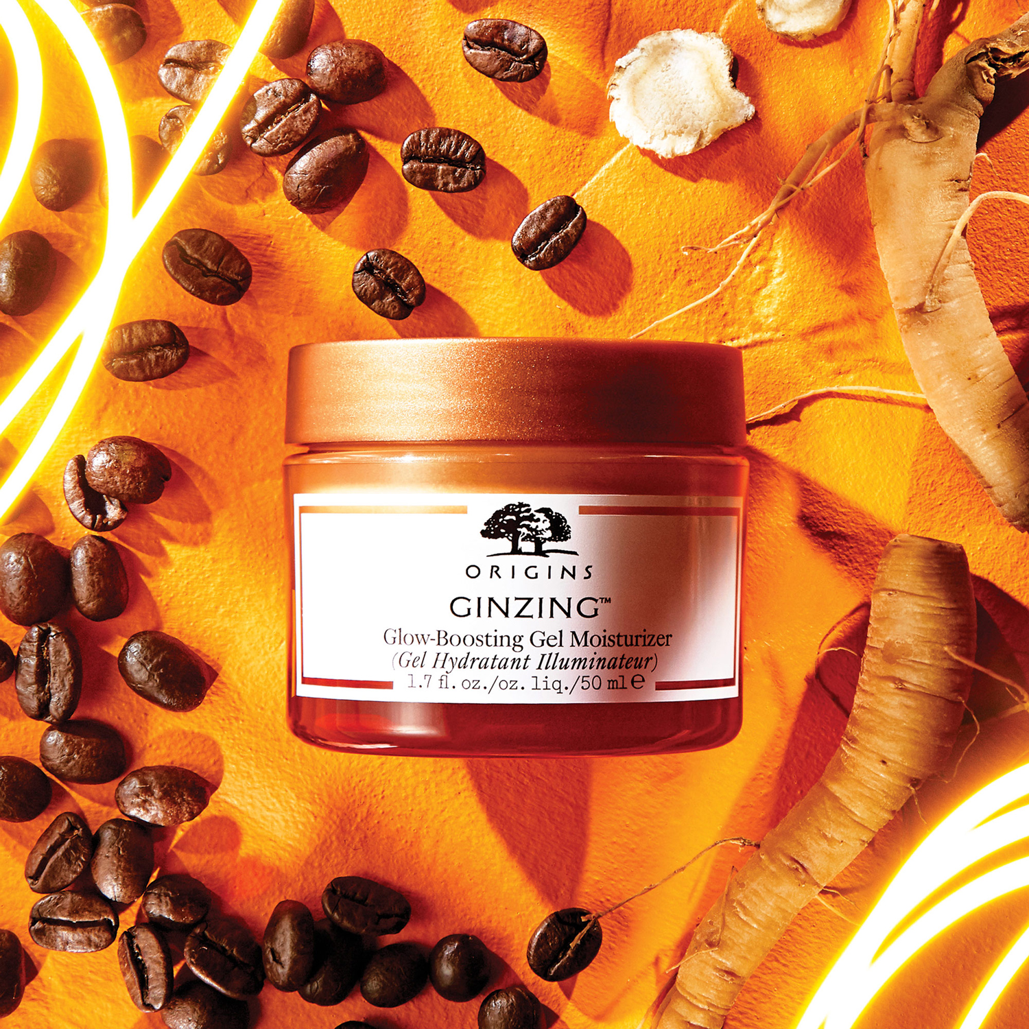 GinZing Glow-Boosting Gel Moisturizing