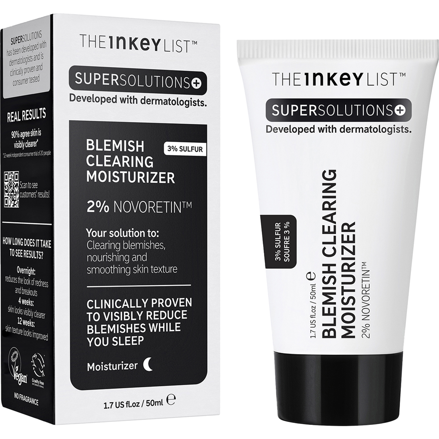 INKEY Blemish Clearing Moisturizer 2% Novoretin