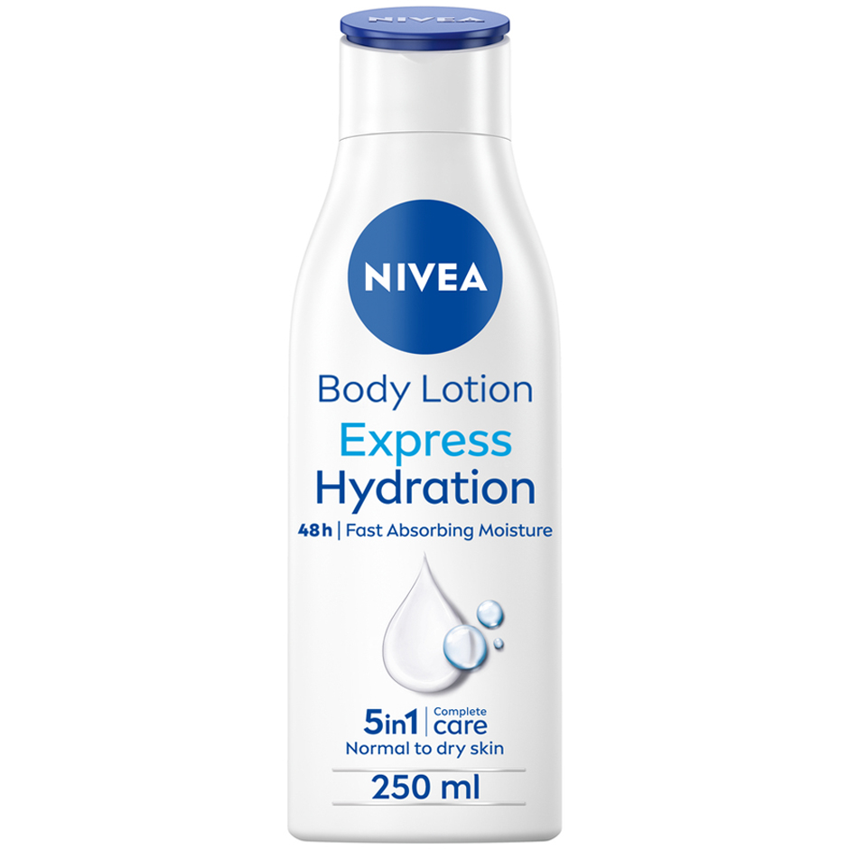 Bilde av Nivea Express Moisturising Body Lotion Normal To Dry Skin - 250 Ml