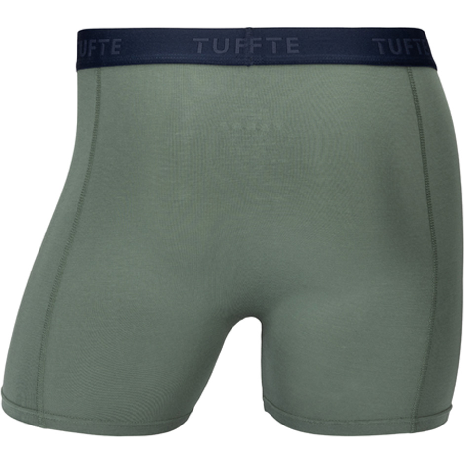 Mens SoftBoost Boxer Briefs Laurel Wreath / Navy Blazer