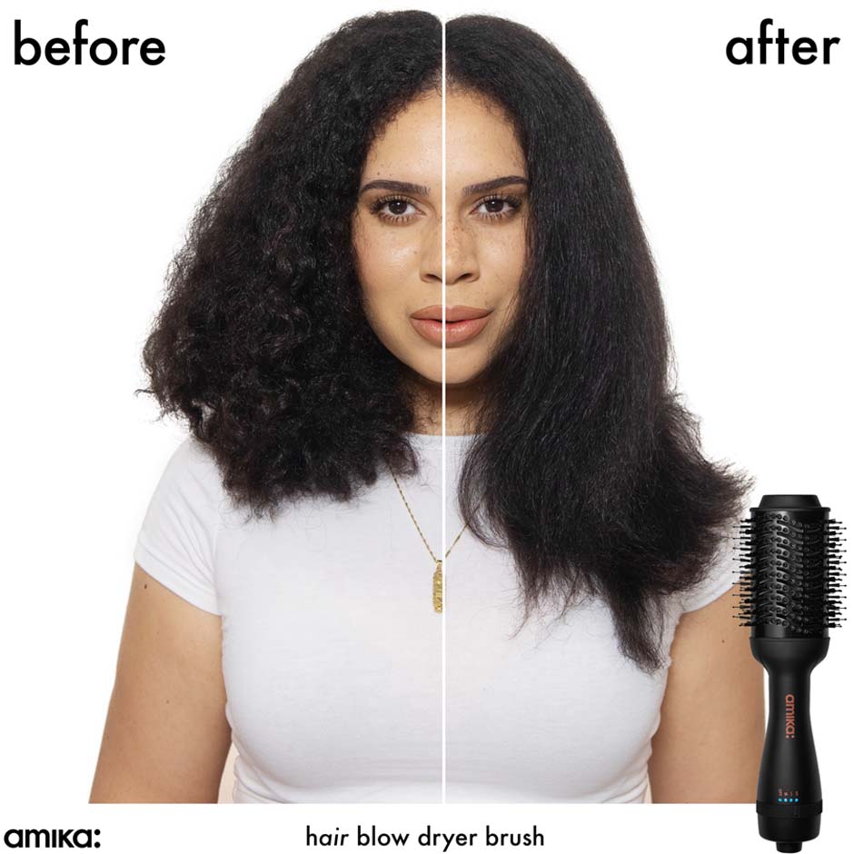 Amika Hair Blow Dryer Brush 2 in 1 Tool hot