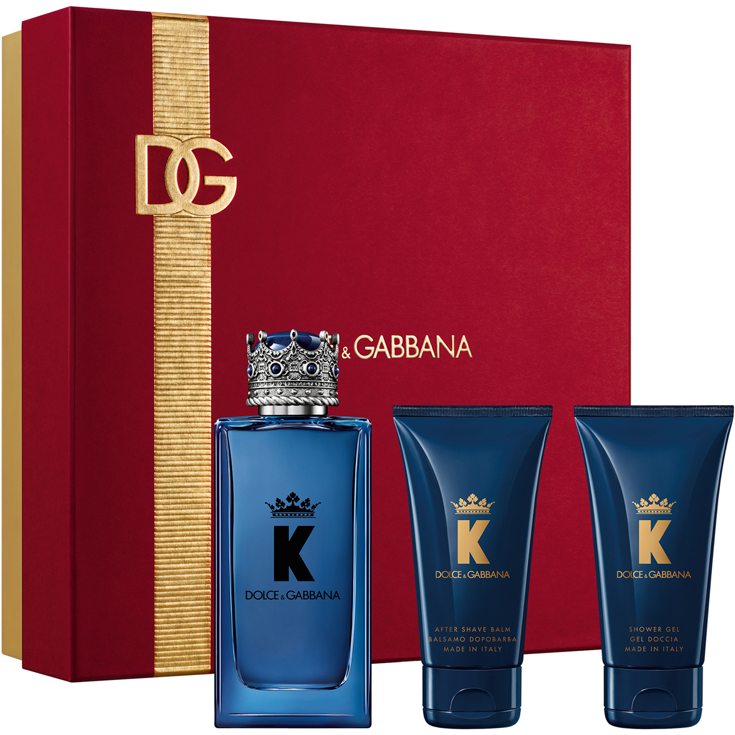 K by 100 ml + After Shave Balm 50 ml + Shower Gel 50 ml