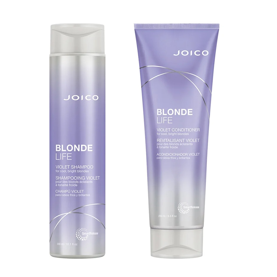 Bilde av Joico Blonde Life Violet Duo Shampoo 300 Ml + Conditioner 250 Ml