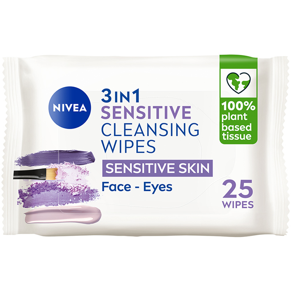 Bilde av Nivea Sensitive Cleansing Wipes 25 Pcs