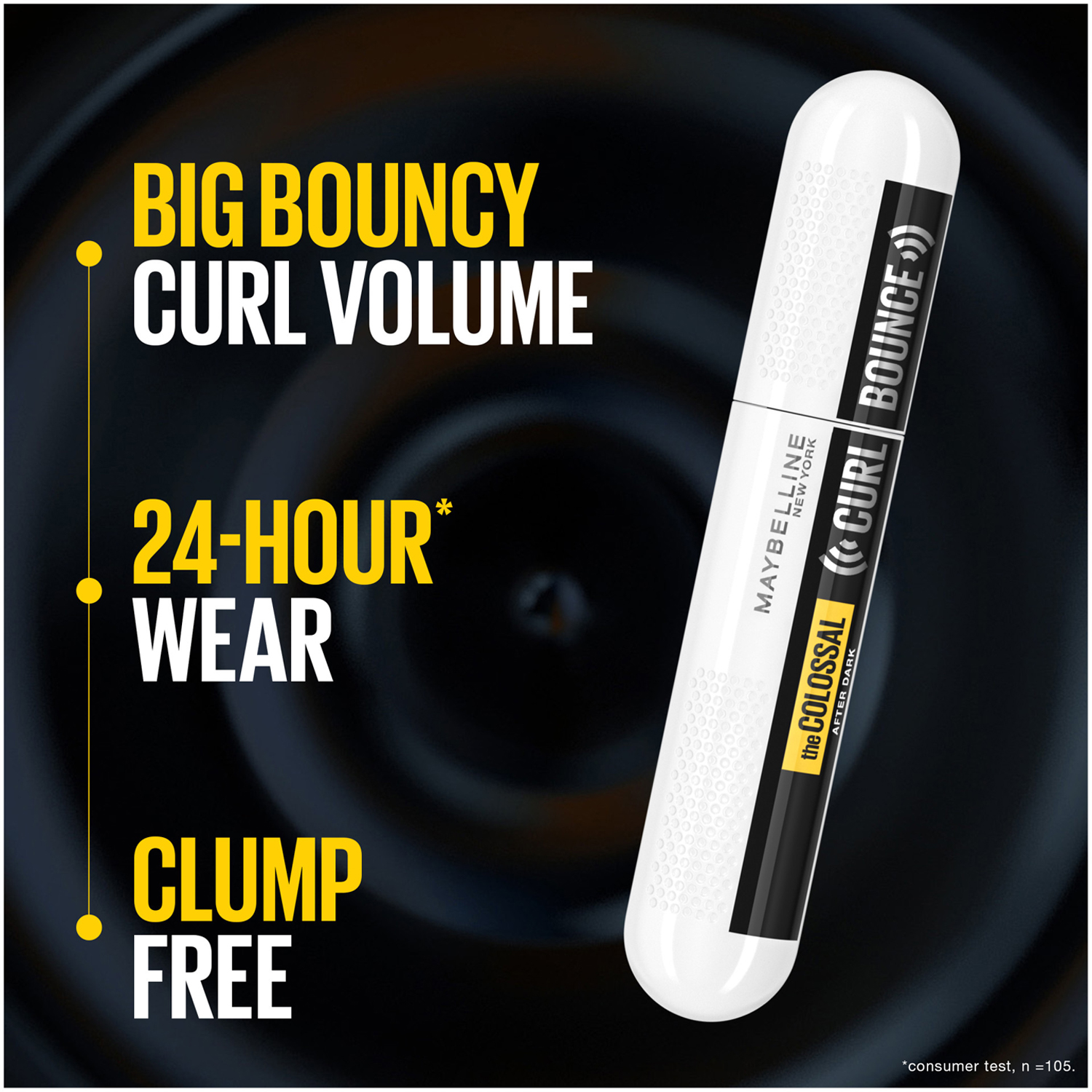 The Colossal Curl Bounce Mascara After Dark