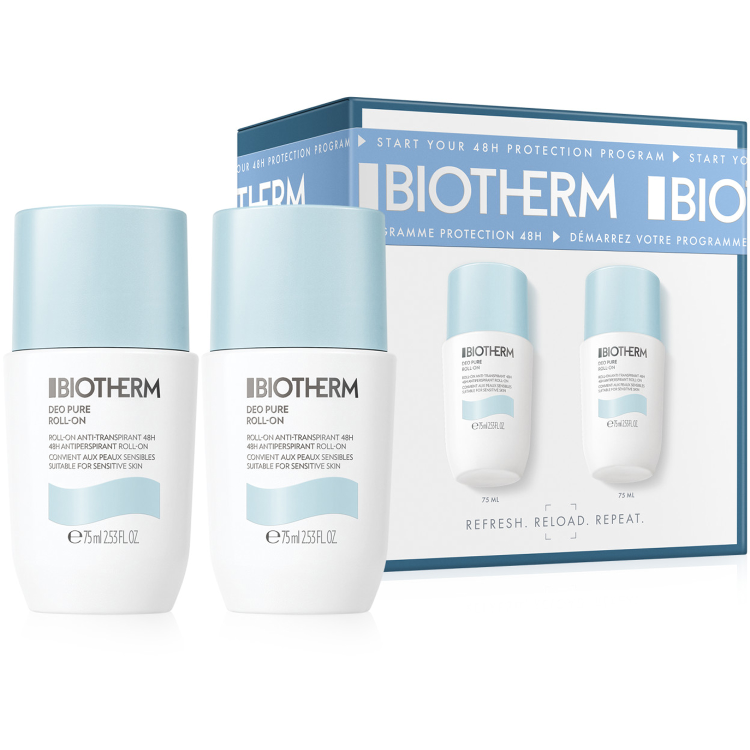 Biotherm Deo Pure Roll-On Set Duo Set 2025