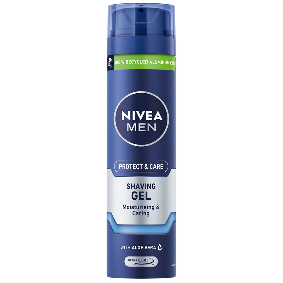 Bilde av Nivea Protect & Care Shaving Gel Extra Moisture Shaving Gel - 200 Ml