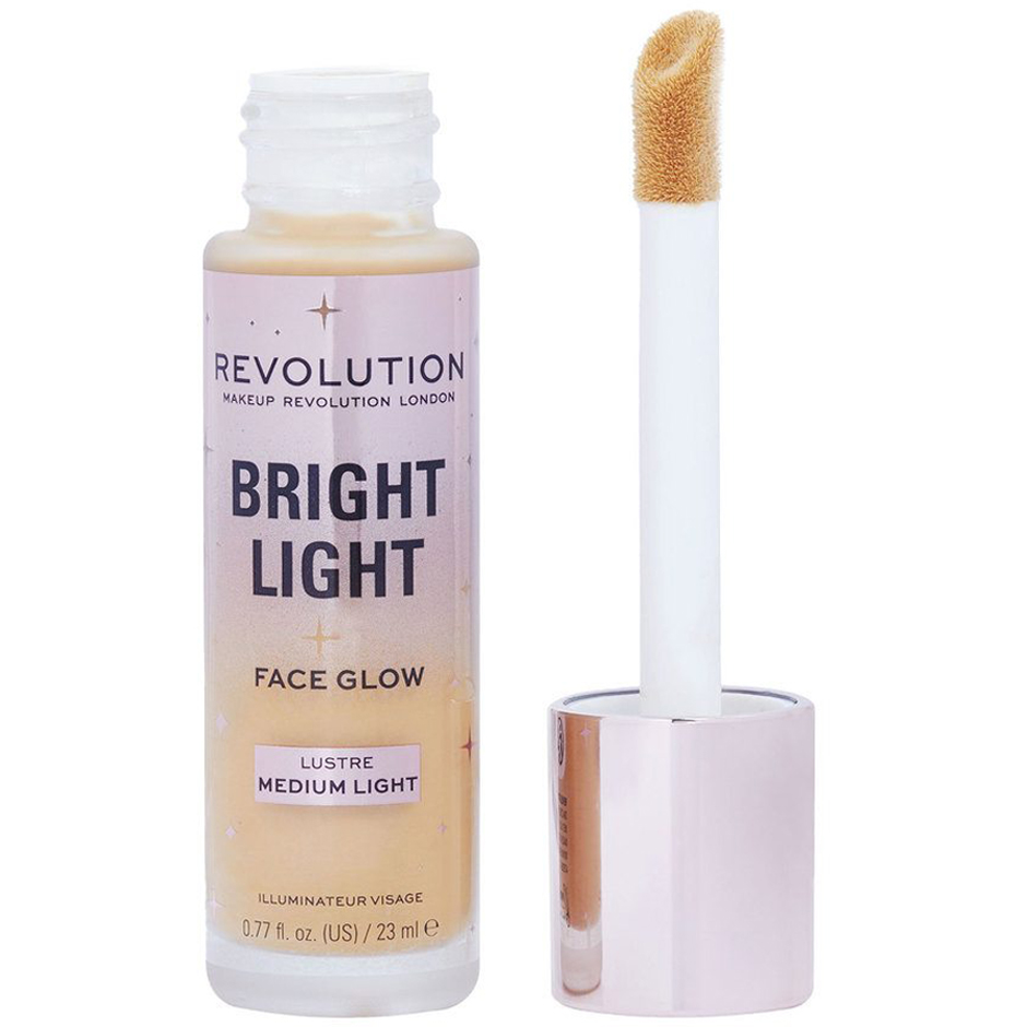 Bilde av Makeup Revolution Bright Light Face Glow Lustre Medium Light - 23 Ml