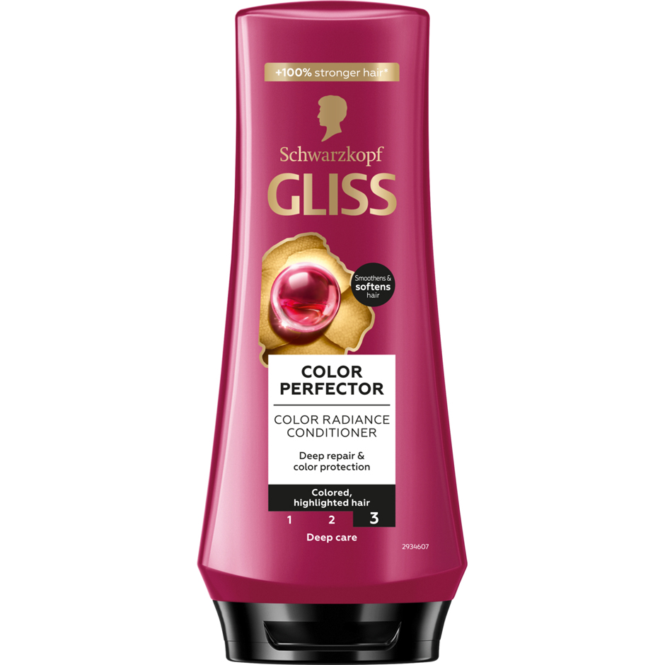 Bilde av Schwarzkopf Gliss Color Radiance Conditioner Color Perfector For Coloured & Highlighted Hair