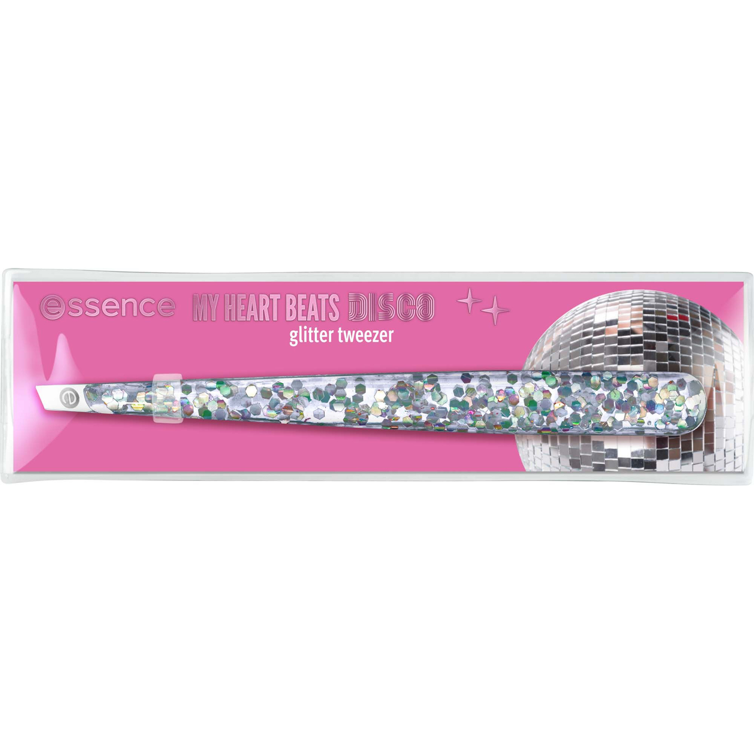 MY HEART BEATS DISCO Glitter Tweezer