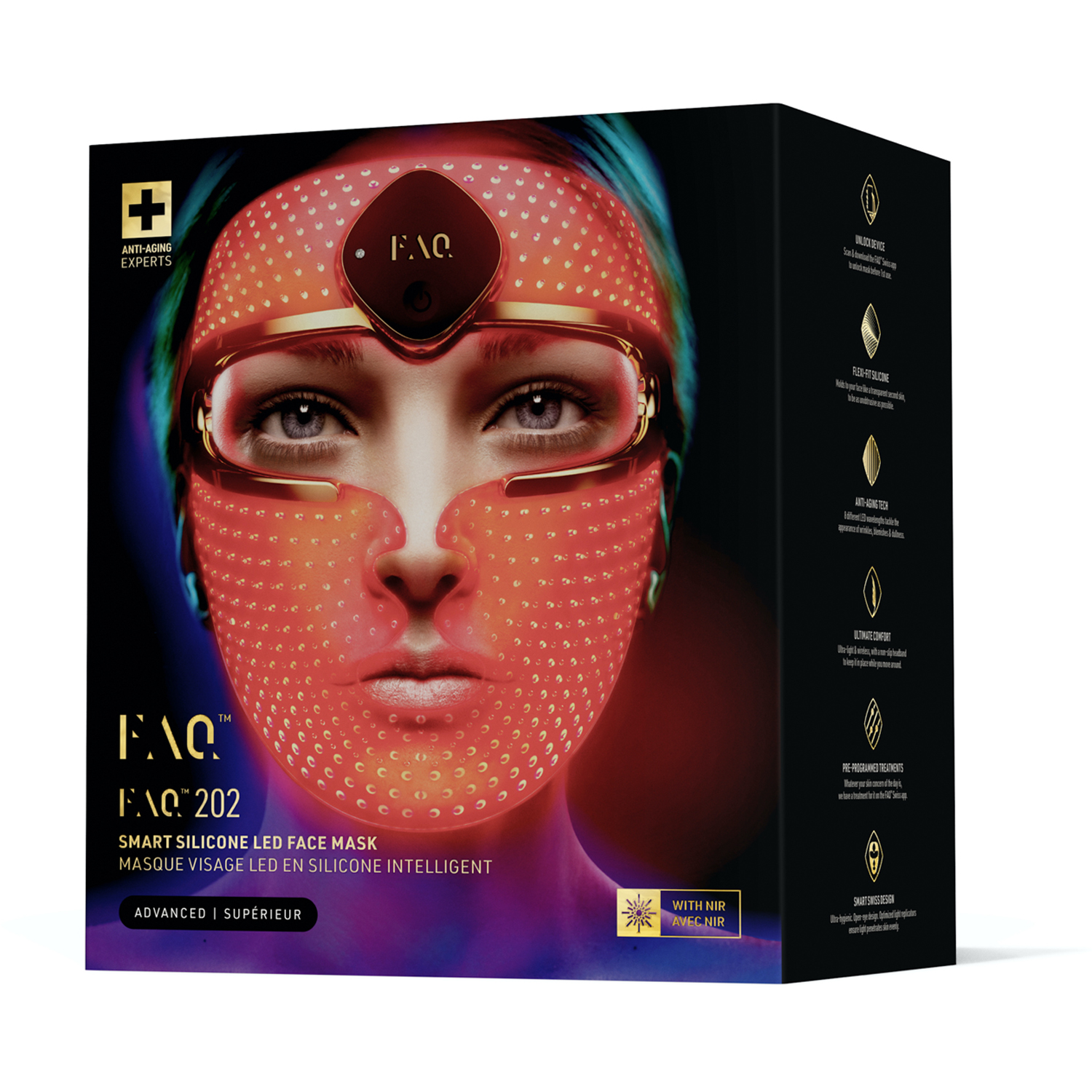 FAQ™ 202 Anti-Aging Silicone LED Mask