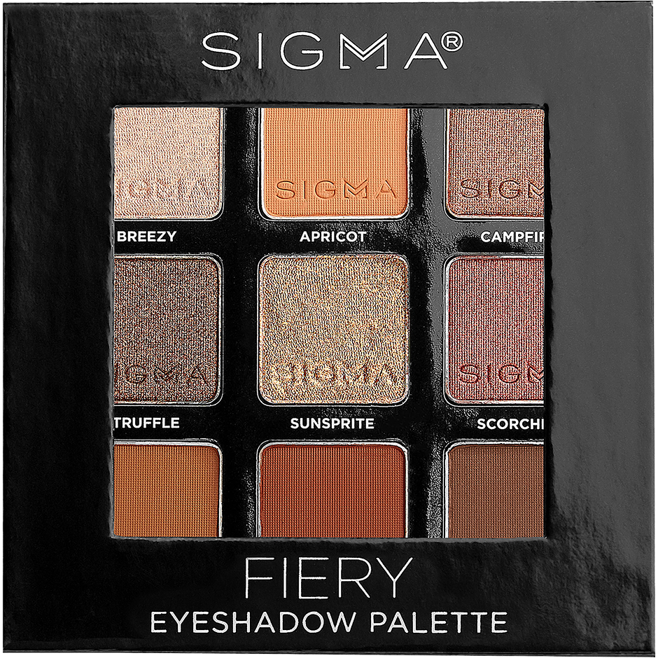 Bilde av Sigma Beauty Fiery Eyeshadow Palette