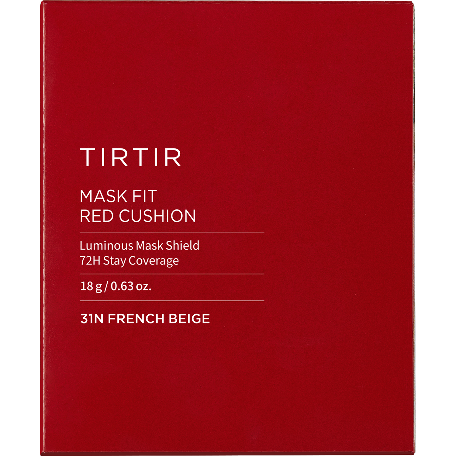 Mask Fit Red Cushion