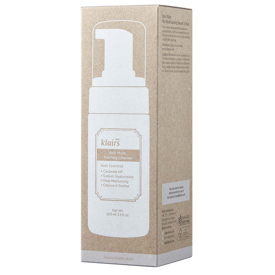 Rich Moist Foaming Cleanser