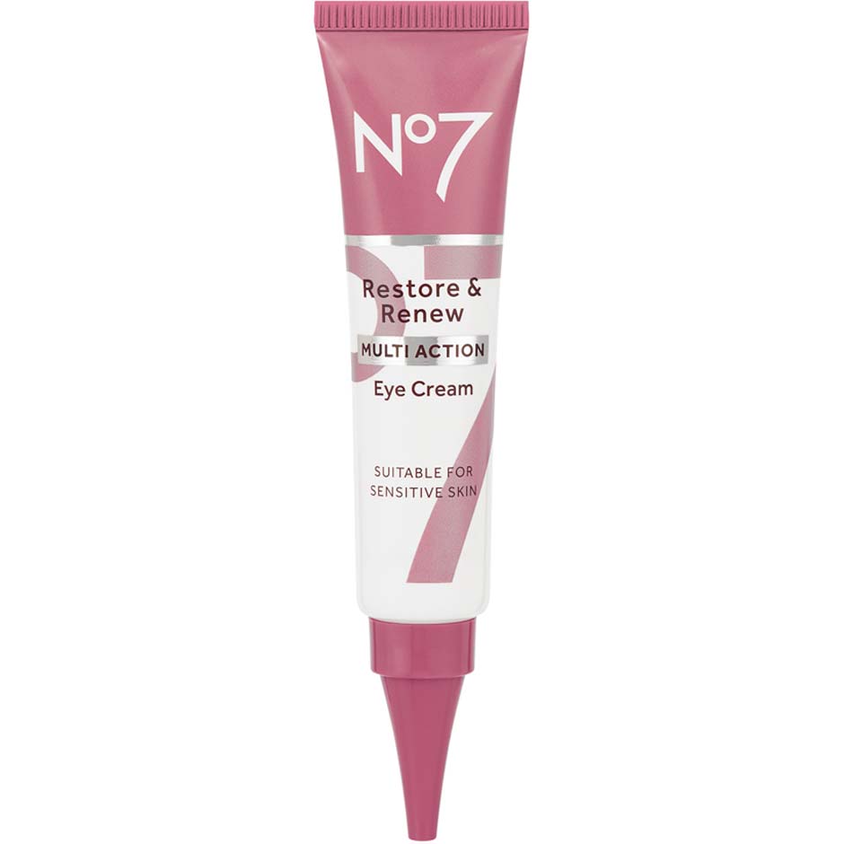 Bilde av No7 Restore & Renew Multi Action Eye Cream Suitable For Sensitive Skin - 15 Ml