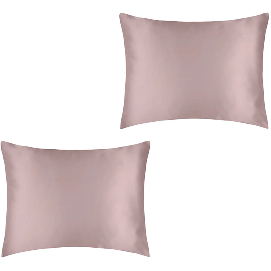 Bilde av Sense Of Youty Silk Pillowcase 50x60 Duo 2 X Dusty Pink