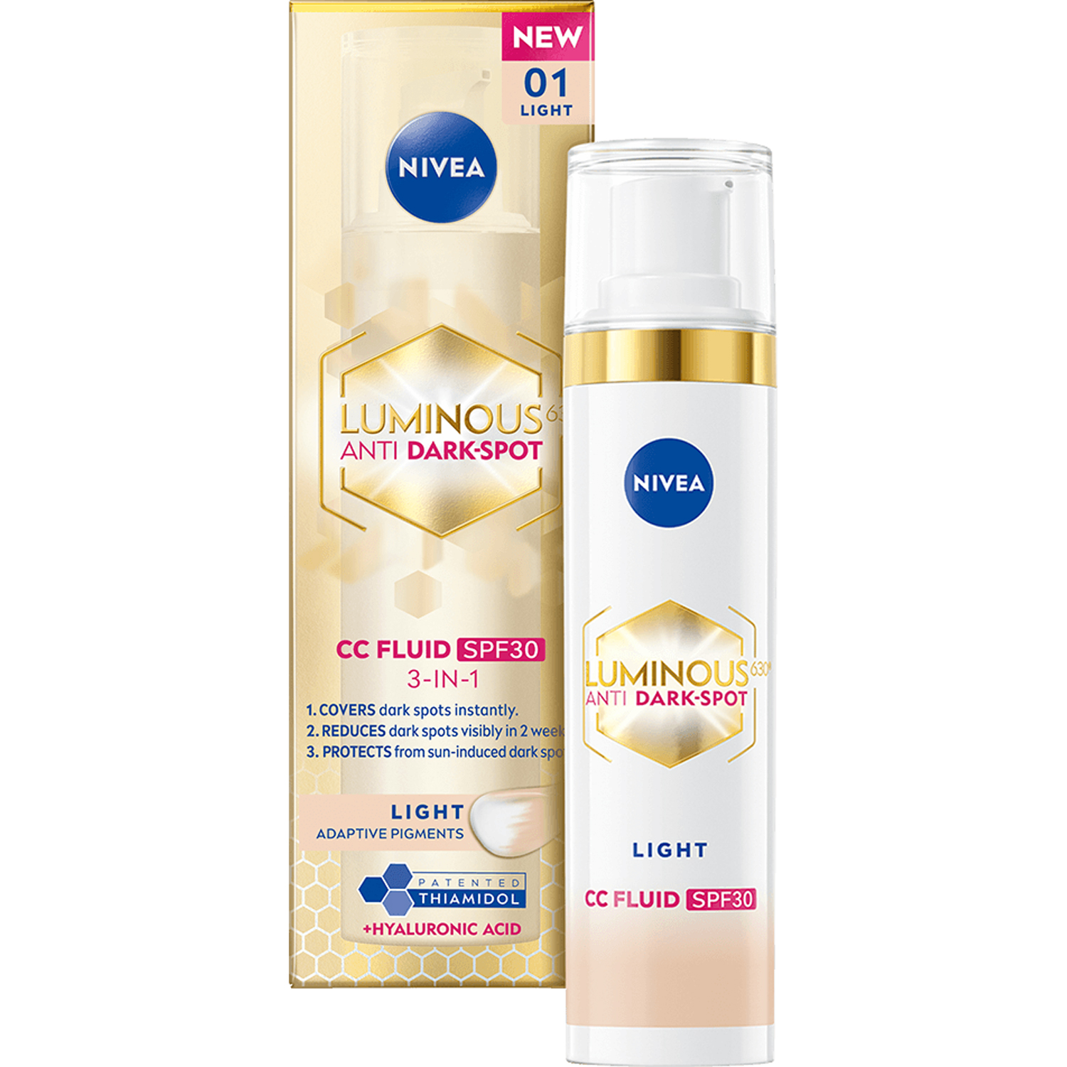 Luminous 630 Anti Dark-Spot CC Fluid 3-in-1 Light SPF30